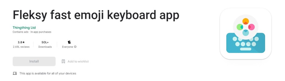 FLexy Keyboard app