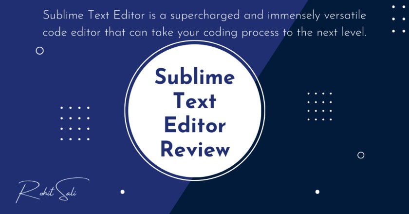 sublime text editor review