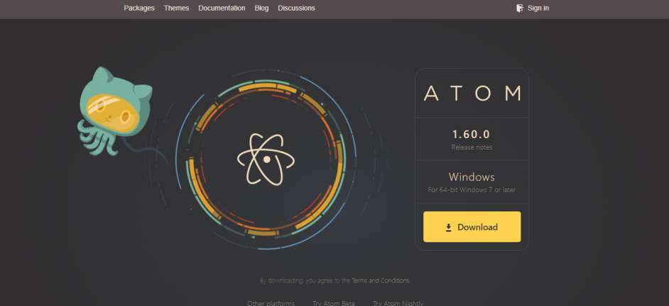 atom text editor
