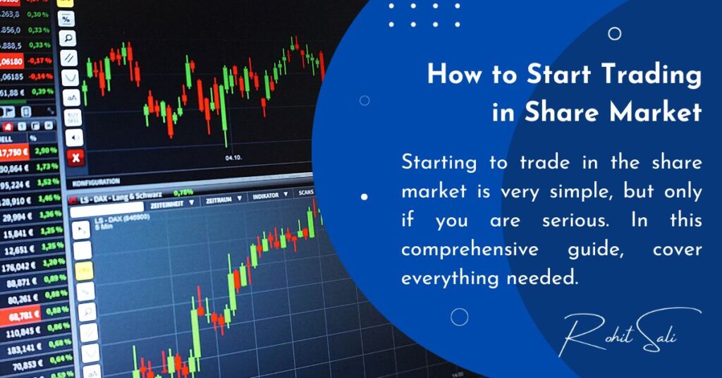 how to start trading in share market